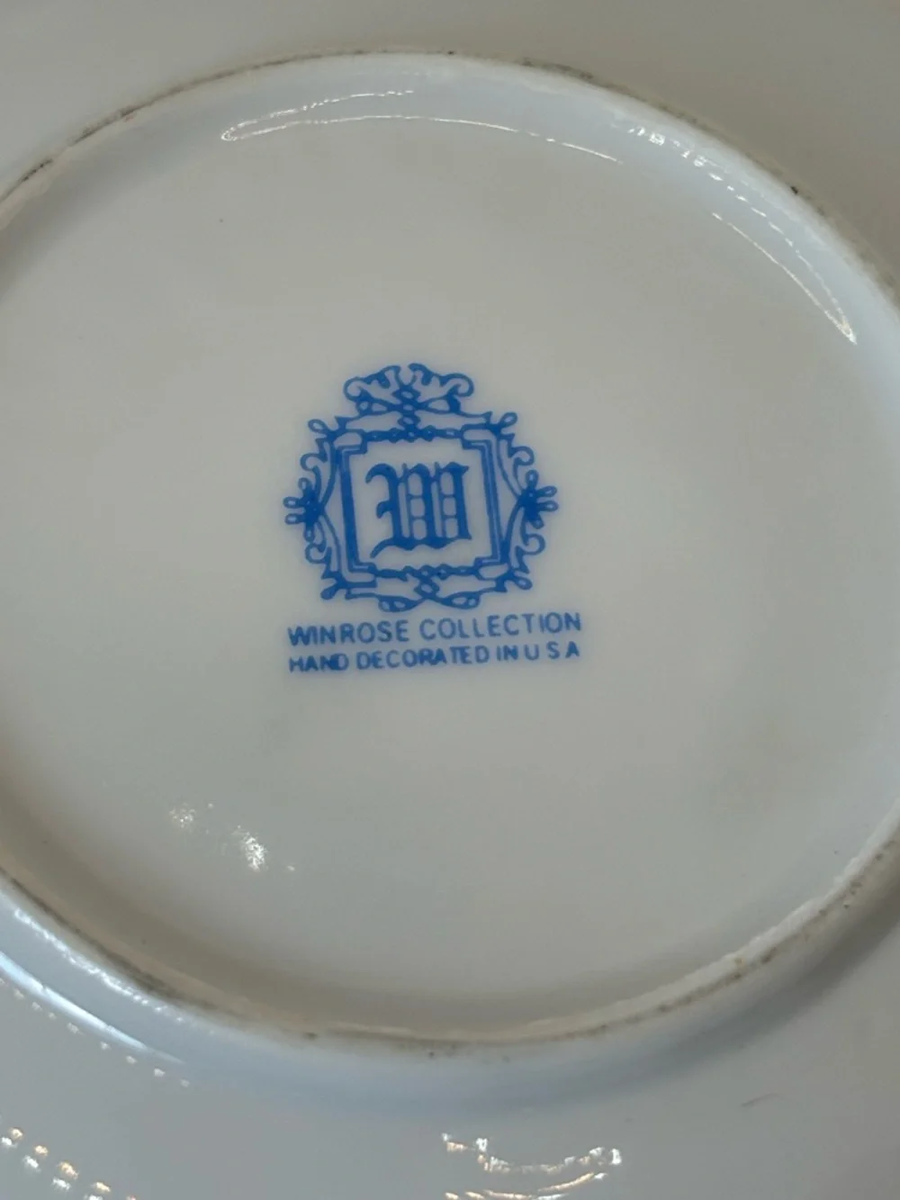 vintage Winrose Collection teacup and saucer